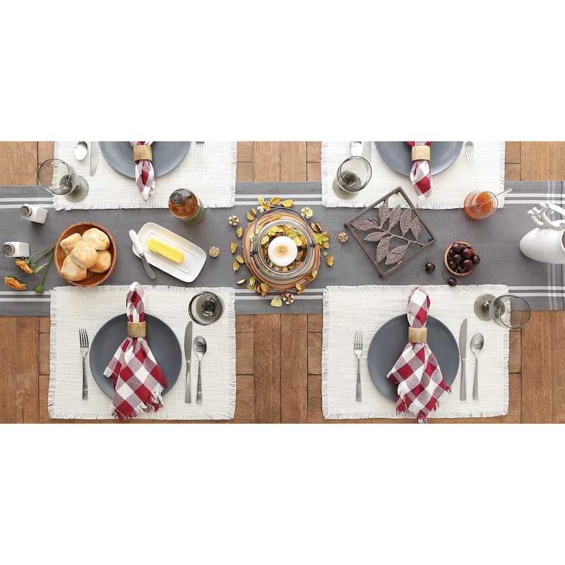 DII Basket Fringe Placemat (Set of 4)