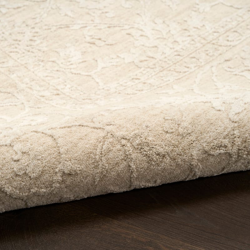 Nourison Moonlit Textured Floral Indoor Rug