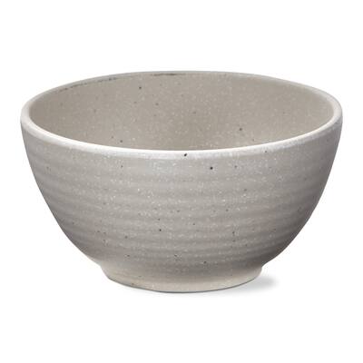 22 oz. 6 in. Cream Brooklyn Melamine Plastic Dinnerware Bowl Dishwasher Safe Indoor Outdoor - Beige