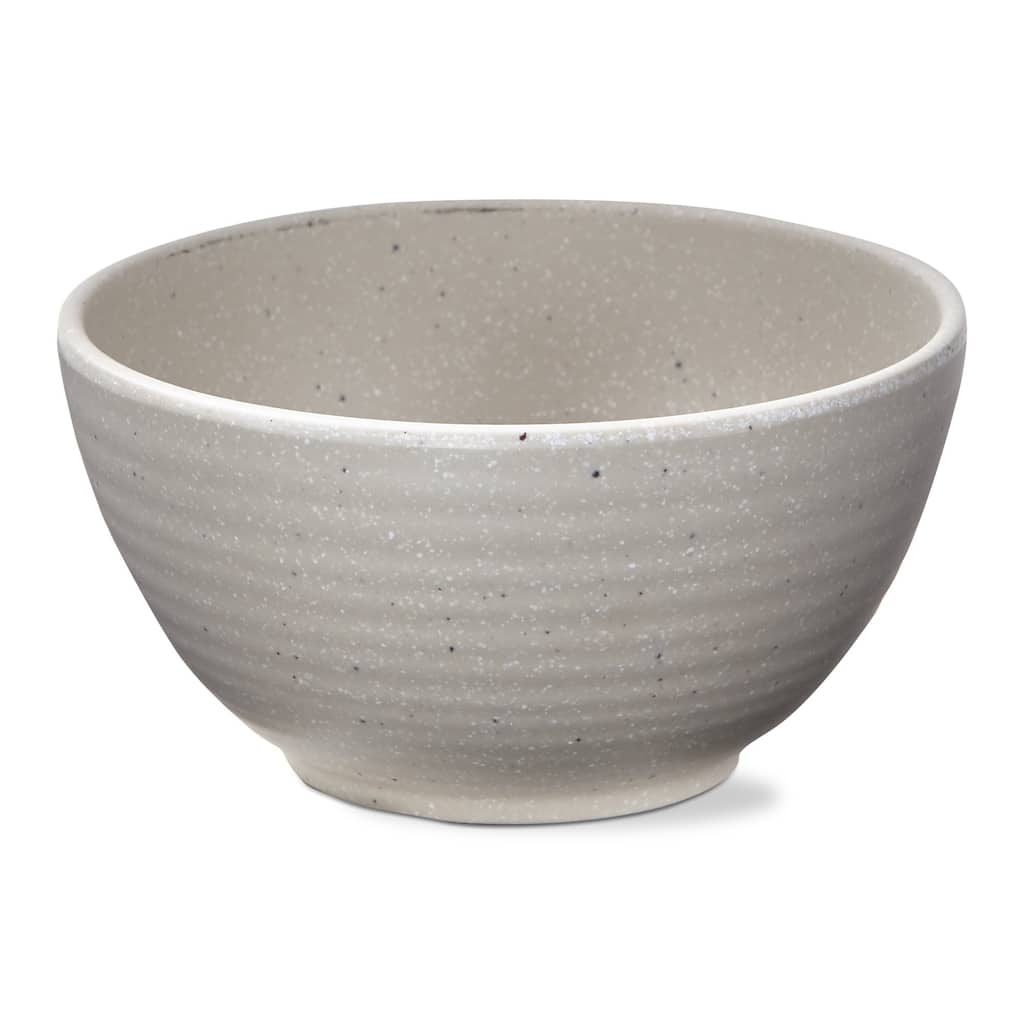 22 oz. 6 in. Cream Brooklyn Melamine Plastic Dinnerware Bowl Dishwasher Safe Indoor Outdoor - Beige
