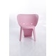 preview thumbnail 4 of 4, Elephant Polypropylene Kids Chair, Set of 4 Pink