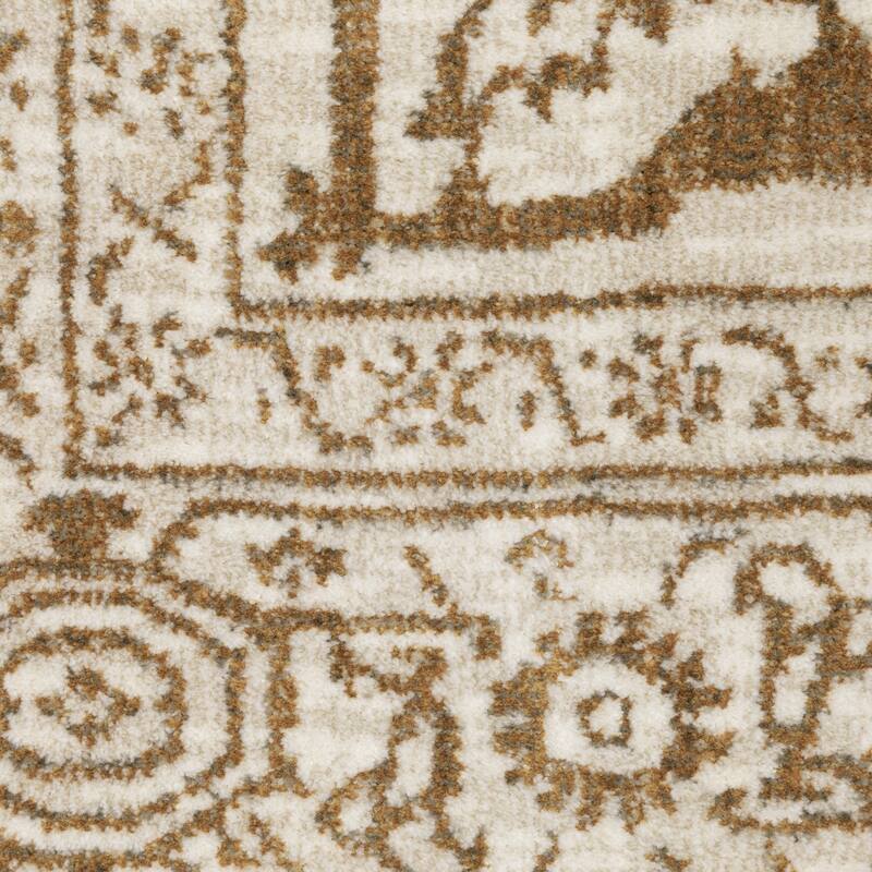 Style Haven Ingram Two-Tone Traditional Medallion Area Rug