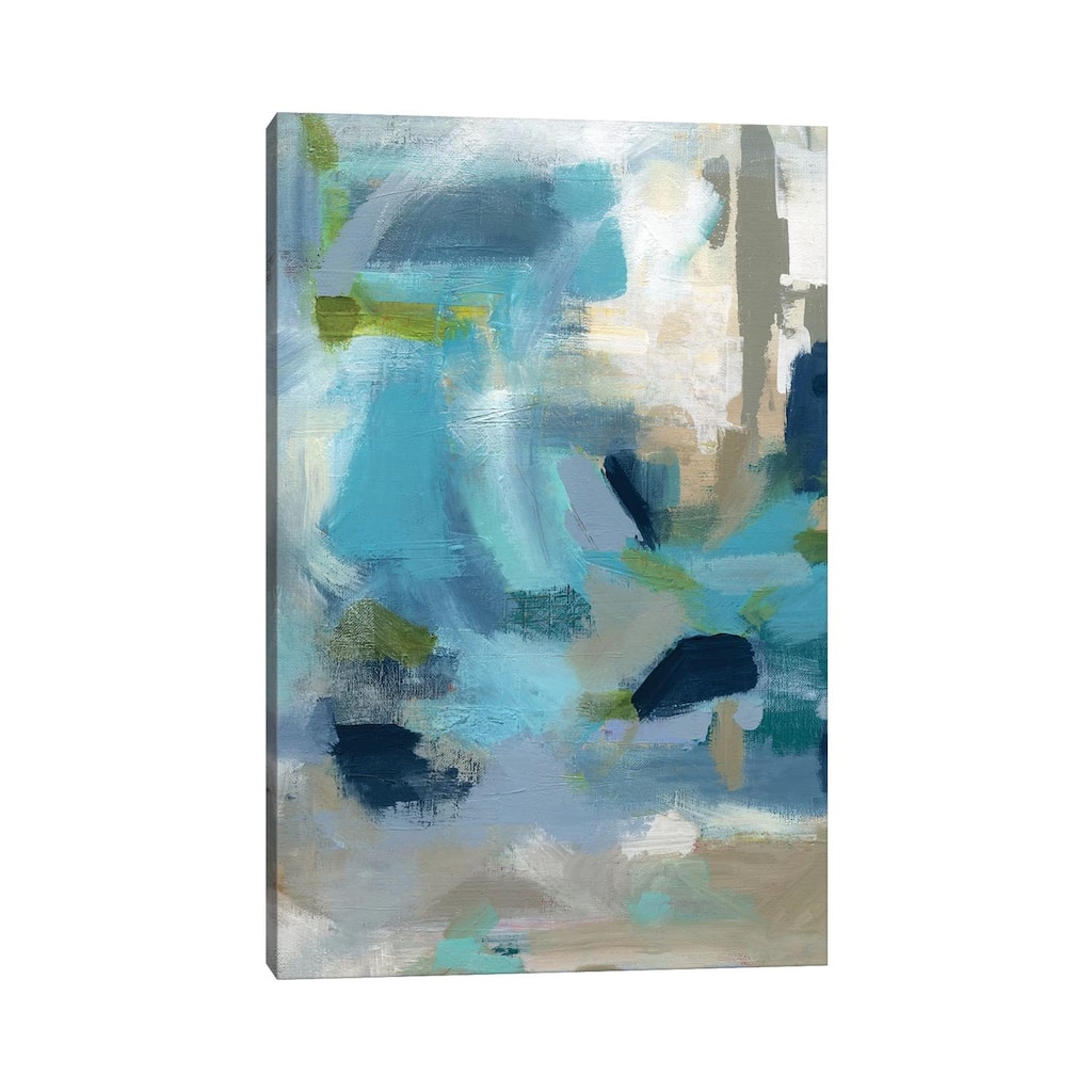 iCanvas "Circle the Beachfront" by Carol Robinson Canvas Print