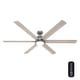 preview thumbnail 6 of 17, Hunter Wi-Fi Gravity Windmill Ceiling Fan w/LED Light Kit and Handheld Remote - Rustic, Transitional - SMART FAN! ENERGY STAR!