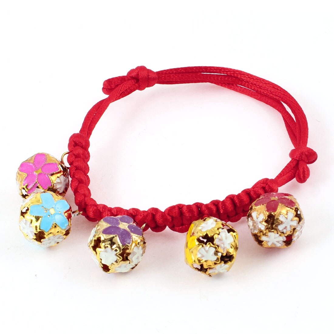 Shop Nylon Frabic Braided String Jingle Bell Decor Adjustable