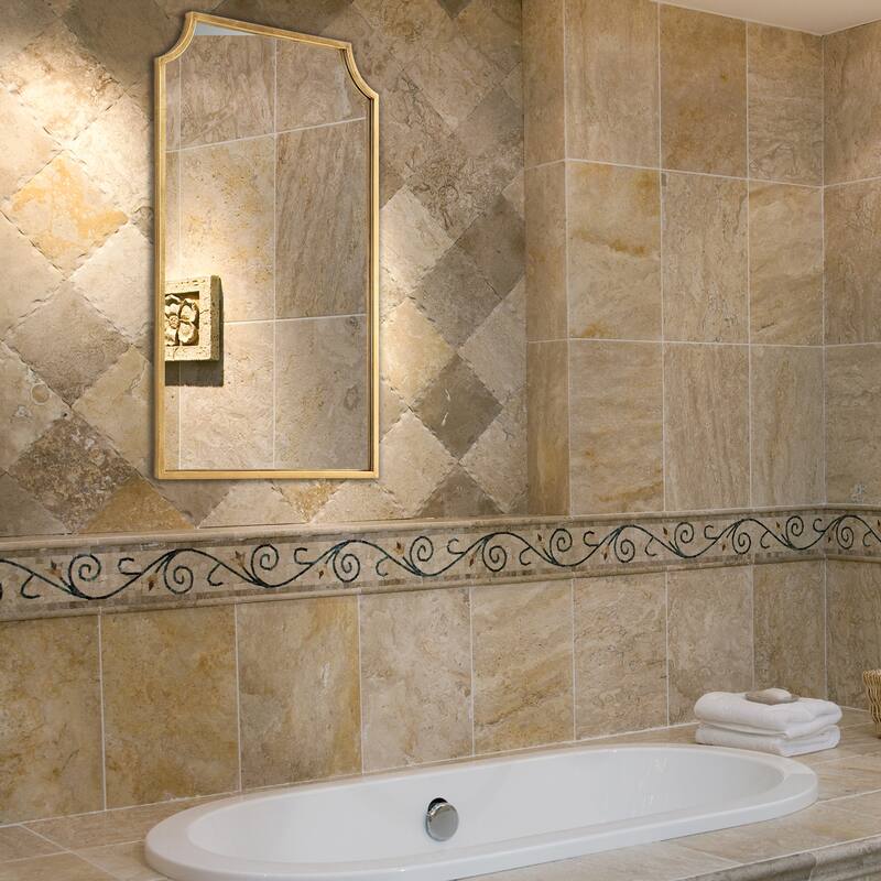 Uttermost UMIR92556 Phyromachus 22" W x 36" H Modern Arched Framed