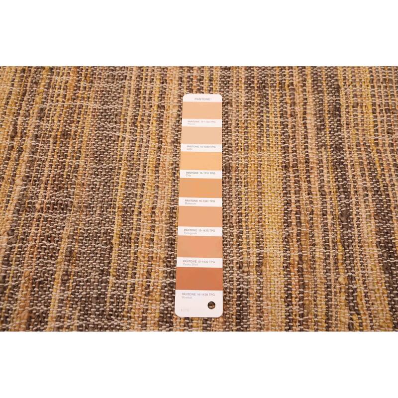 ECARPETGALLERY Flat-Weave Palas Denizli Tan Jute Kilim - 5'5 x 7'5