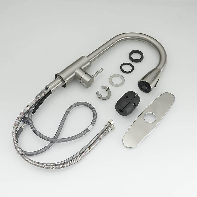 WIZ Pull Down Sprayer Commercial Kitchen Sink Faucets