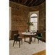 preview thumbnail 5 of 8, NADAAL STUDIOS Pierce, Upholstered Barrel-Style Seating Dining Chair - 20"W x19"D x31"H