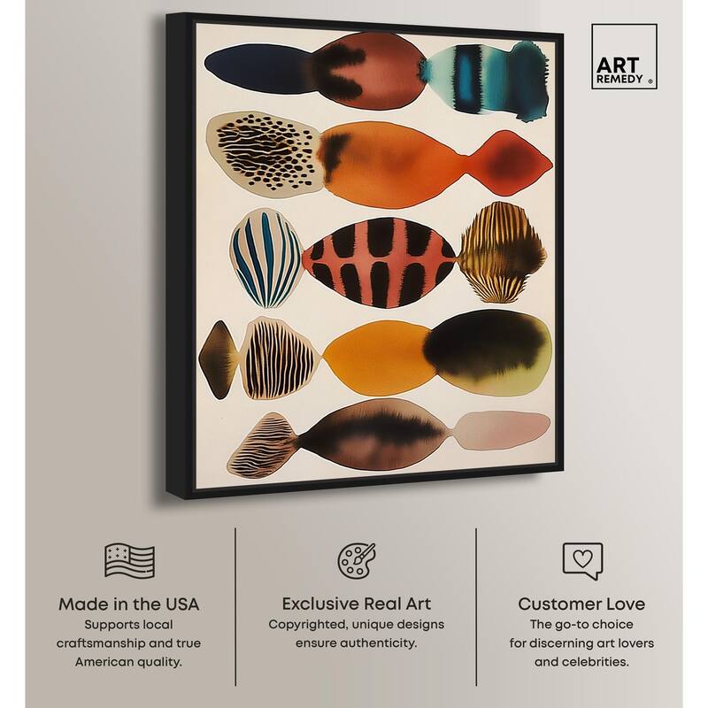 Biomorphs II Canvas by Art Remedy