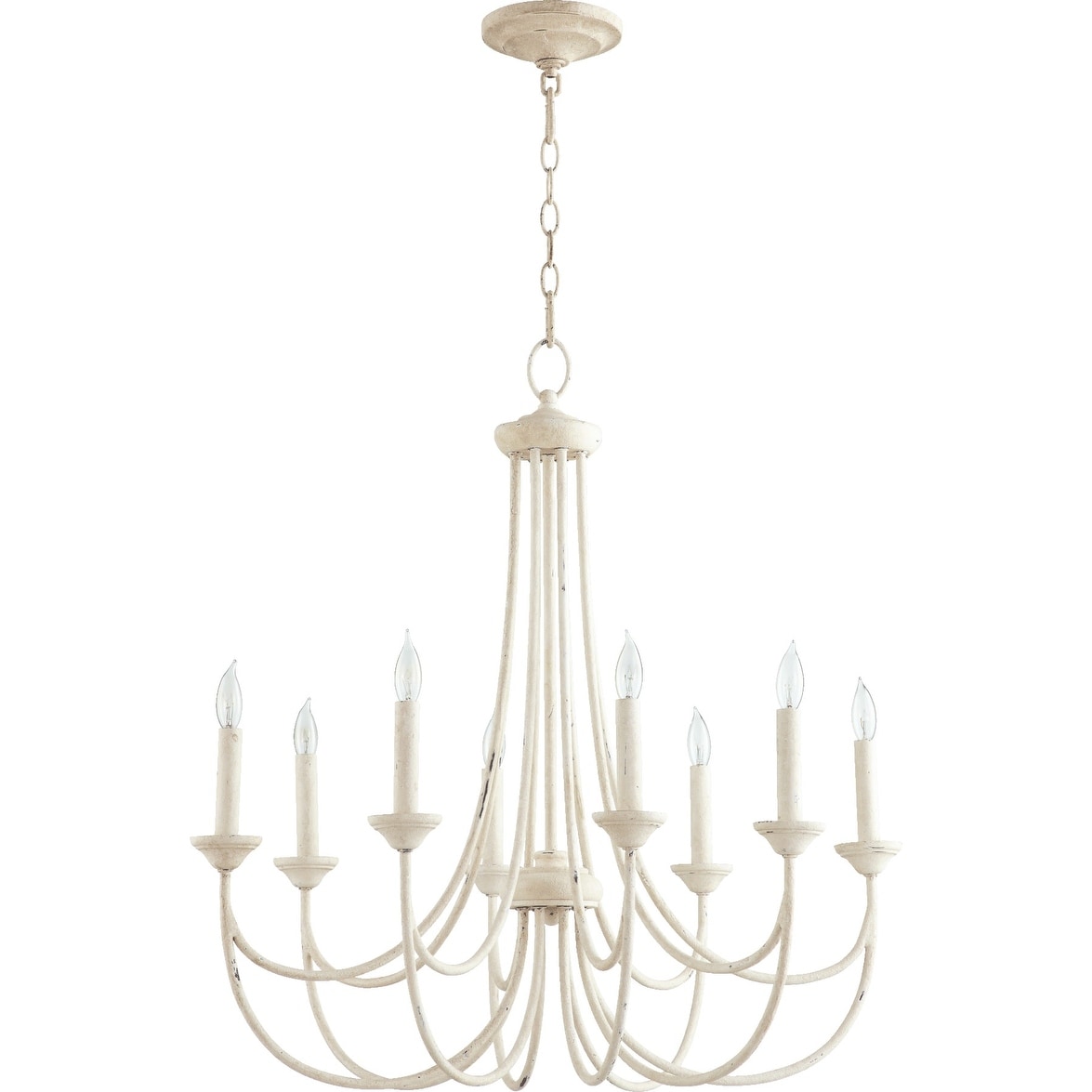 Quorum International Brooks 8 Light 29" Wide Chandelier