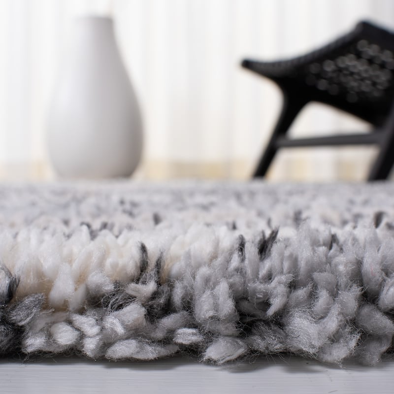 SAFAVIEH Fontana Shag Geanina Modern Abstract 2-inch Thick Rug