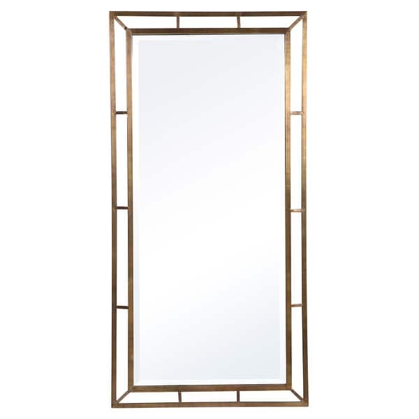 slide 1 of 1, Beveled 3D Framed Wall Mirror - 56"