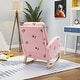 preview thumbnail 18 of 52, Nursery Rocking Chair High Back Accent Rocker for Living Room