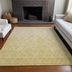 preview thumbnail 33 of 135, Machine Washable Indoor/ Outdoor Ombre Trellis Chantille Rug