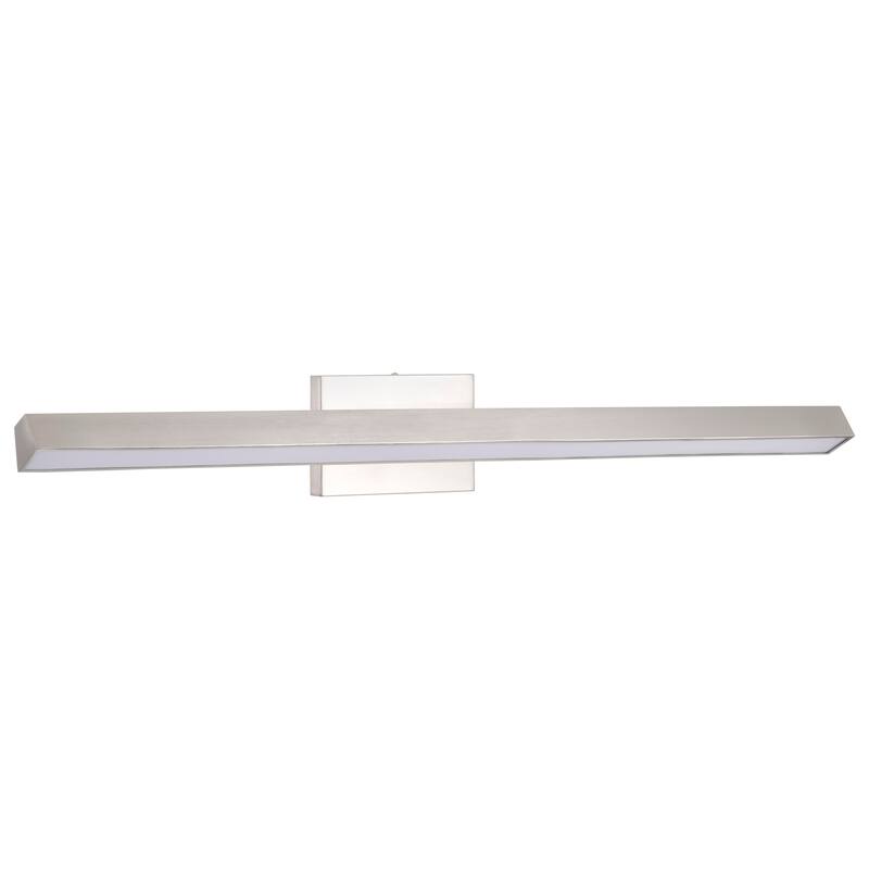 Mila 3 Foot LED Picture Light 3 CCT Selectable Brushed Nickel Finish Acrylic Lens - Brushed Nickel