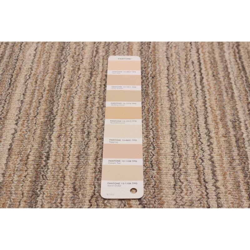 ECARPETGALLERY Hand Loomed Kashkuli Gabbeh Beige Wool Rug - 5'8 x 7'10
