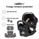 preview thumbnail 3 of 35, Quantum4 3-in-1 Travel System with LiteClik 30 R SafePlus Infant Car Seat and Base