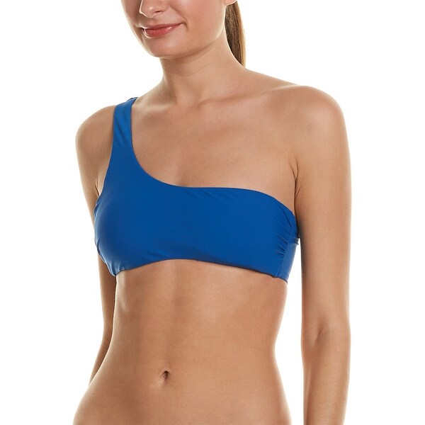 red one shoulder bikini top