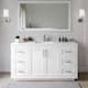 Option White / Giotto Quartz Top / Brushed Nickel