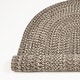 preview thumbnail 3 of 10, 100% ALL - NATURAL Wool Woven Tweed Indoor Area Rug