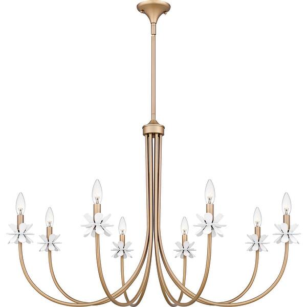 slide 2 of 9, Remy 6-Light Bronze Gold Chandelier