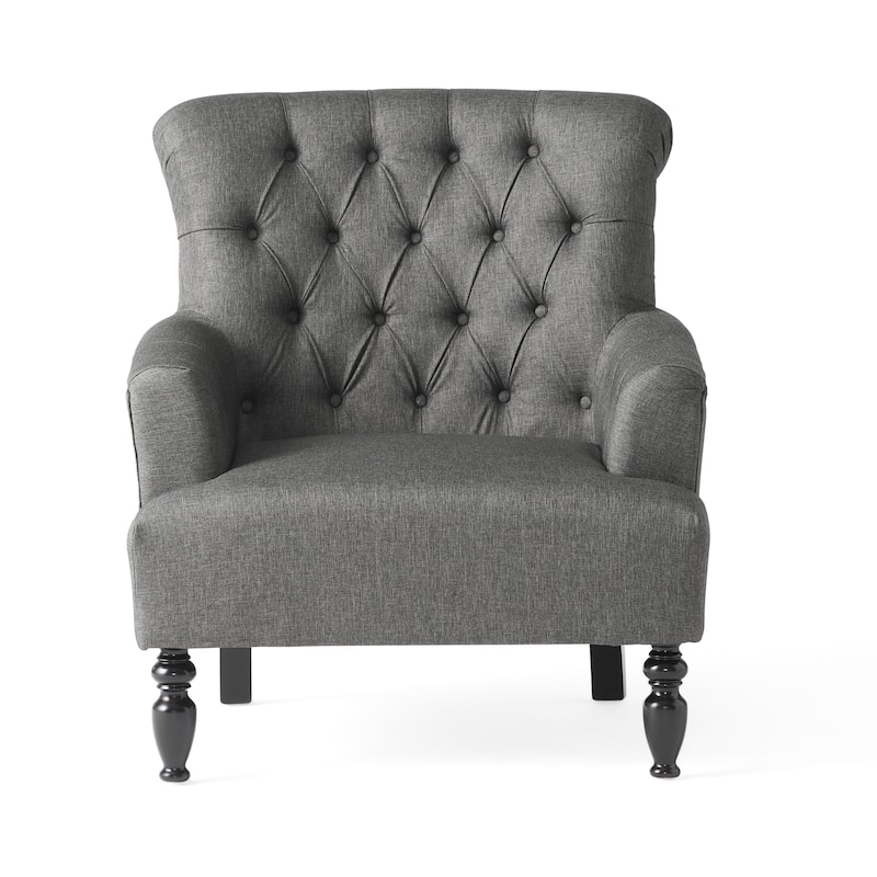 33.5" Upholstered Club Chair