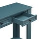 preview thumbnail 46 of 47, Merax Rustic Console Table with Storage Drawers and Bottom Shelf