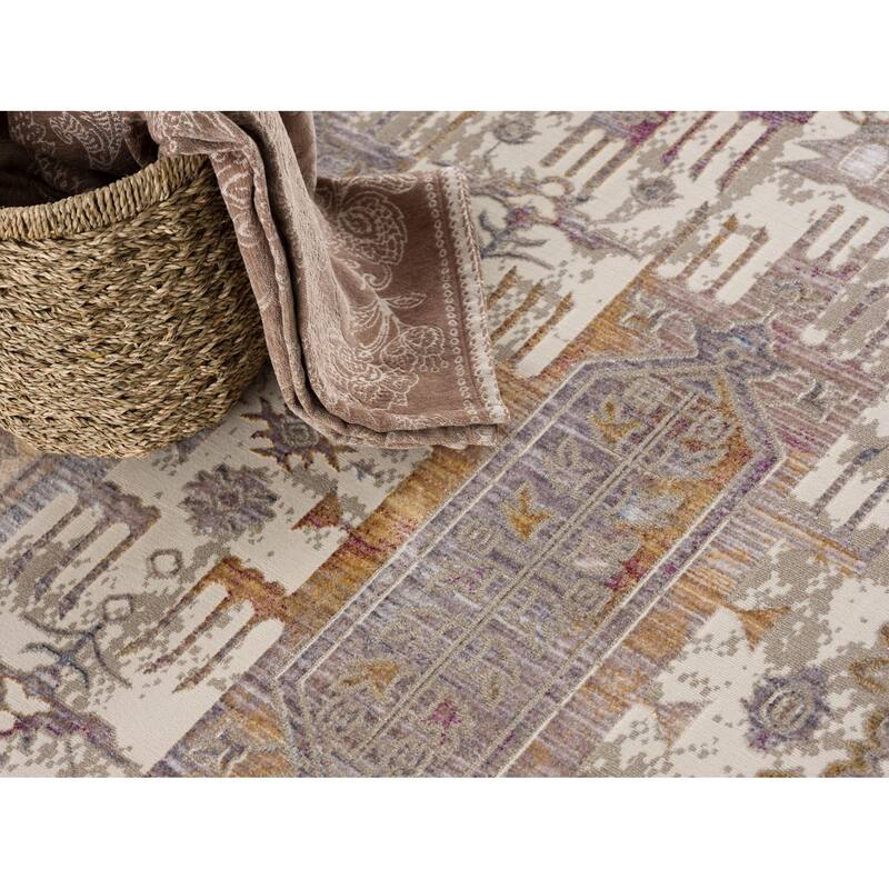 HomeRoots Southwestern Modern Runner Area Rug