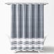 preview thumbnail 22 of 24, Lush Decor Nantucket Yarn Dyed Cotton Tassel Fringe Shower Curtain