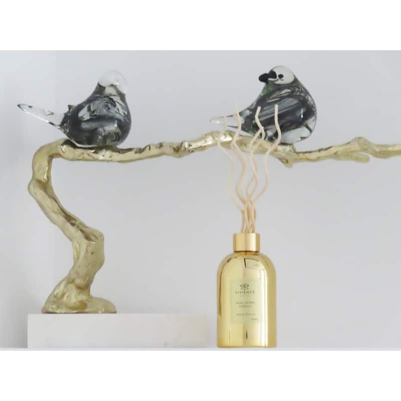 White Flower Scent Clear Reed Diffuser