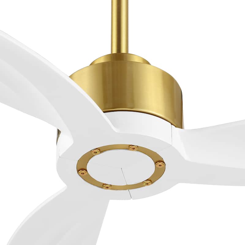 WINGBO 52" and 64" 3-Blades Indoor Celiing Fan without Light, DC Motor