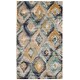 preview thumbnail 24 of 36, SAFAVIEH Monaco Farahnaz Boho Ogee Watercolor Rug 3' x 5' - Blue/Multi - Rectangle