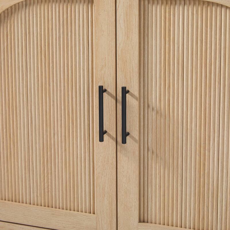Middlebrook Modern 70-inch Reeded Sideboard with Arched Doors