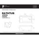 preview thumbnail 72 of 145, Fine Fixtures Acrylic-Fiberglass Soaking Bathtub, White. Alcove/Apron Front