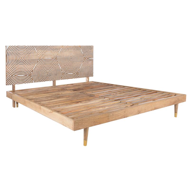 SAFAVIEH Couture Dalvin Wood Platform Bed