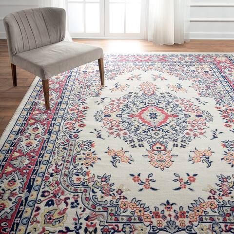 Home Dynamix Premium Sakarya Traditional Medallion Area Rug