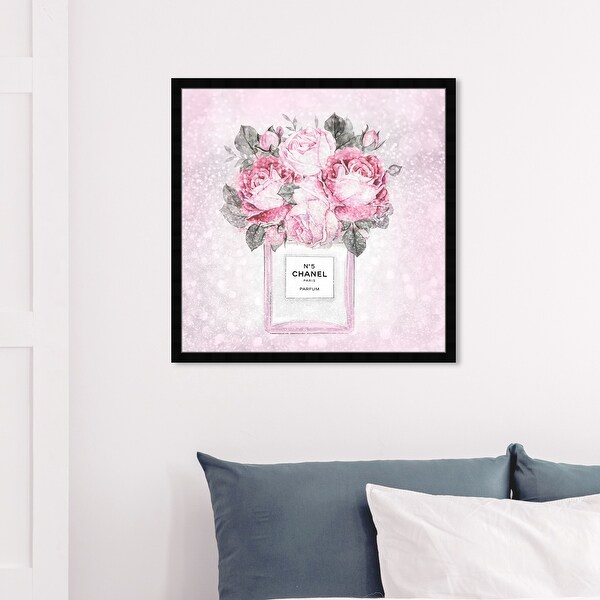 Oliver Gal Miss Dior フラワーアート 41×41×3.5㎝ クリスチャンディオール 「 Dior 」ミスディオール ショッパー
