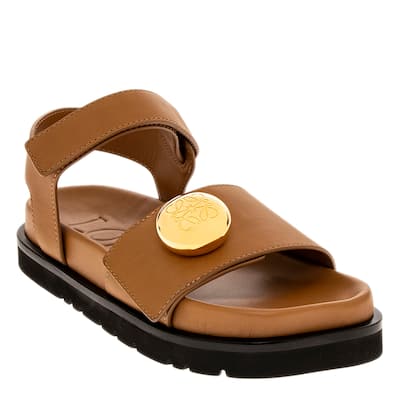 Loewe Anagram Pebble Fussbett Sandals