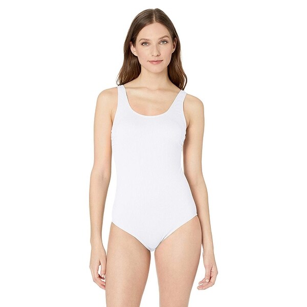women's ribbed swimsuit