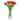 Enova Home Artificial Real Touch Tulips Fake Silk Flowers Arrangement in Glass Vase with Faux Water for Home Wedding Decoration