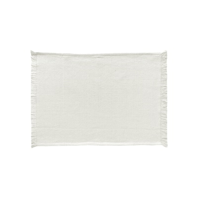 Waffle Weave Ivory Placemat Set of 6