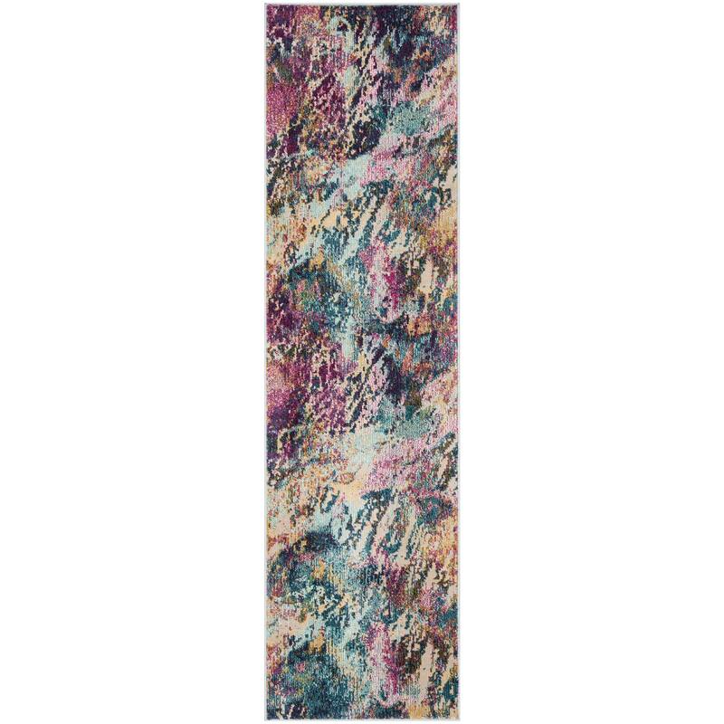 SAFAVIEH Savannah Fronnie Boho Oriental Polyester Rug