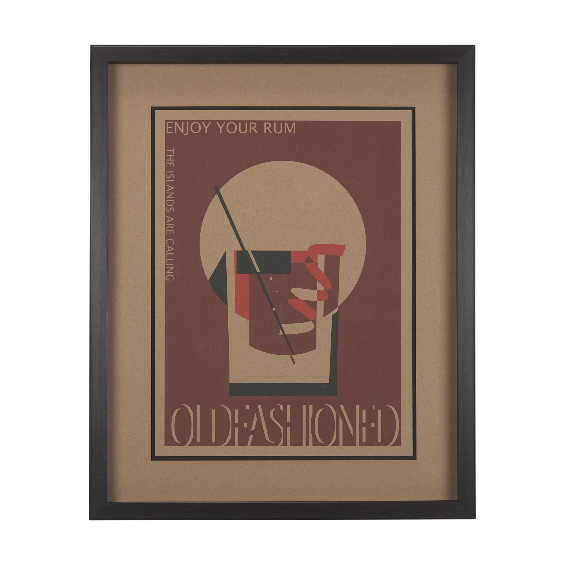 Rum by Simeng a Framed Art Print Matted under Glass