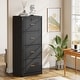 preview thumbnail 26 of 42, Vertical File Cabinet with 4 Drawers, Lockable Filling Cabinet with Key for Home Office