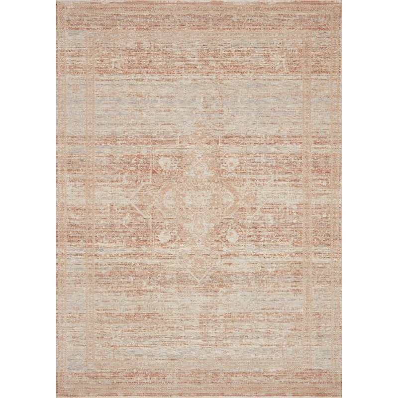 Alexander Home Artysan Vintage Distressed Persion Area Rug - 9' 6" x 13' 1" - Rectangle