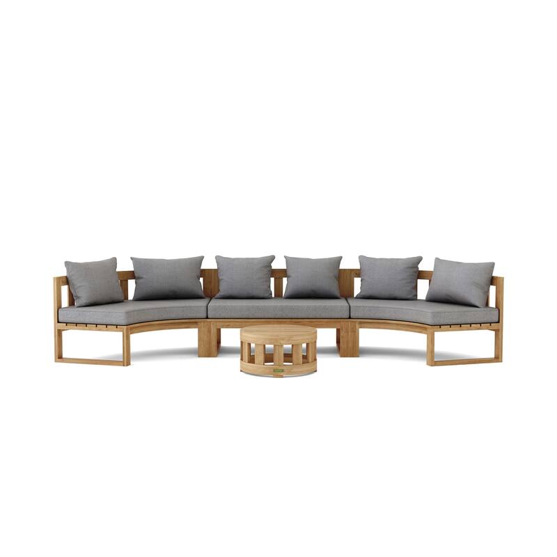 SET-814 Circular Modular Deep Seating Set