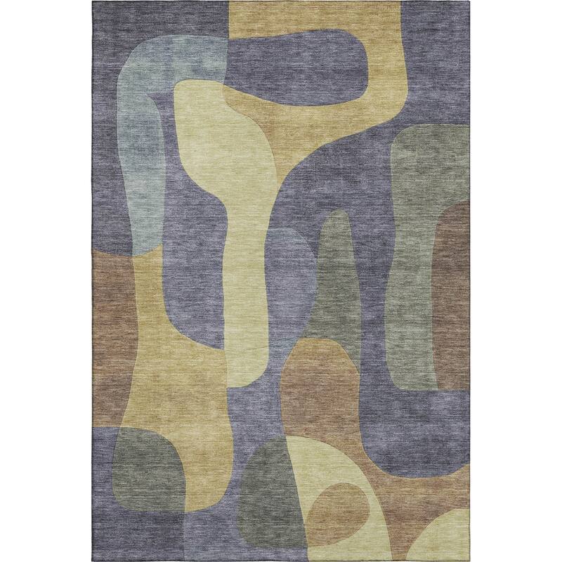 Premium Washable Super Soft Contemporary Siena Mayfield Rug