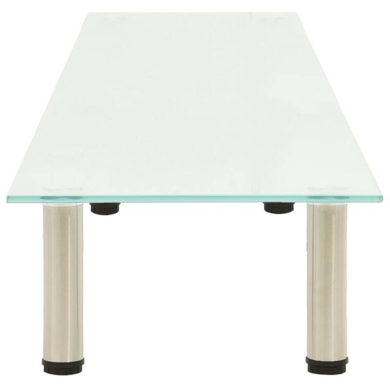 vidaXL TV Stand Entertainment Center HiFi Media Unit Furniture Tempered Glass