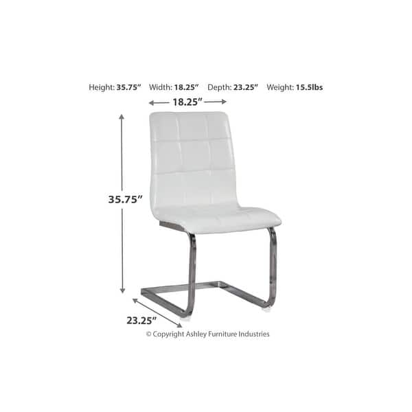 Signature Design By Ashley Madanere Dining Room Chair Set of 4 On